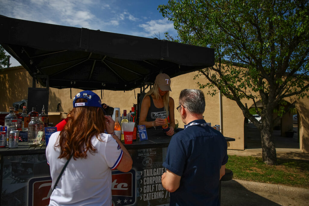 DALLAS, TX - March 27: North Texas Built chapter holds their Texas Rangers Opening Day event at Globe Life Field on March 27, Dallas, Texas. (Photo by Aric Becker)