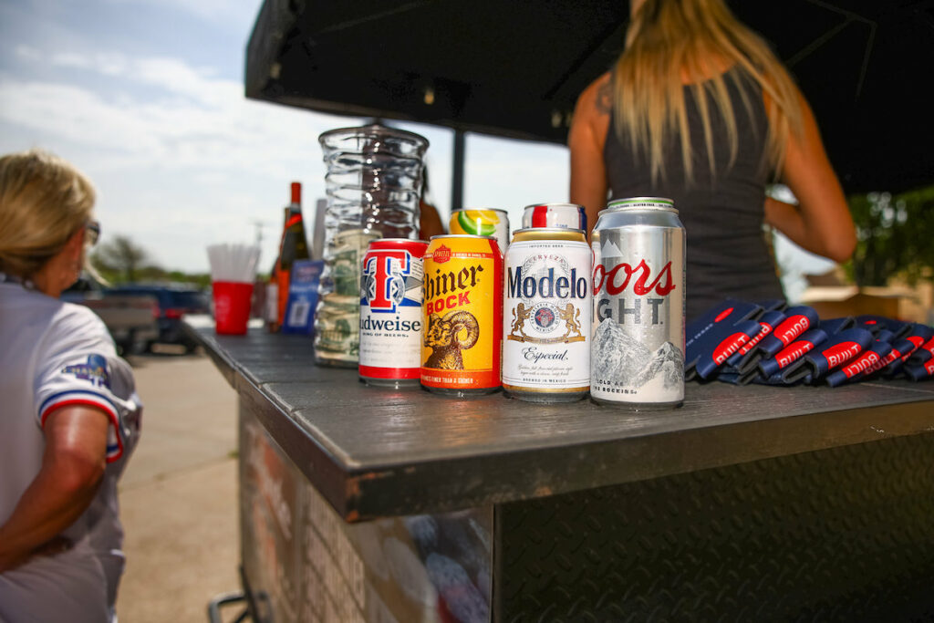 DALLAS, TX - March 27: North Texas Built chapter holds their Texas Rangers Opening Day event at Globe Life Field on March 27, Dallas, Texas. (Photo by Aric Becker)