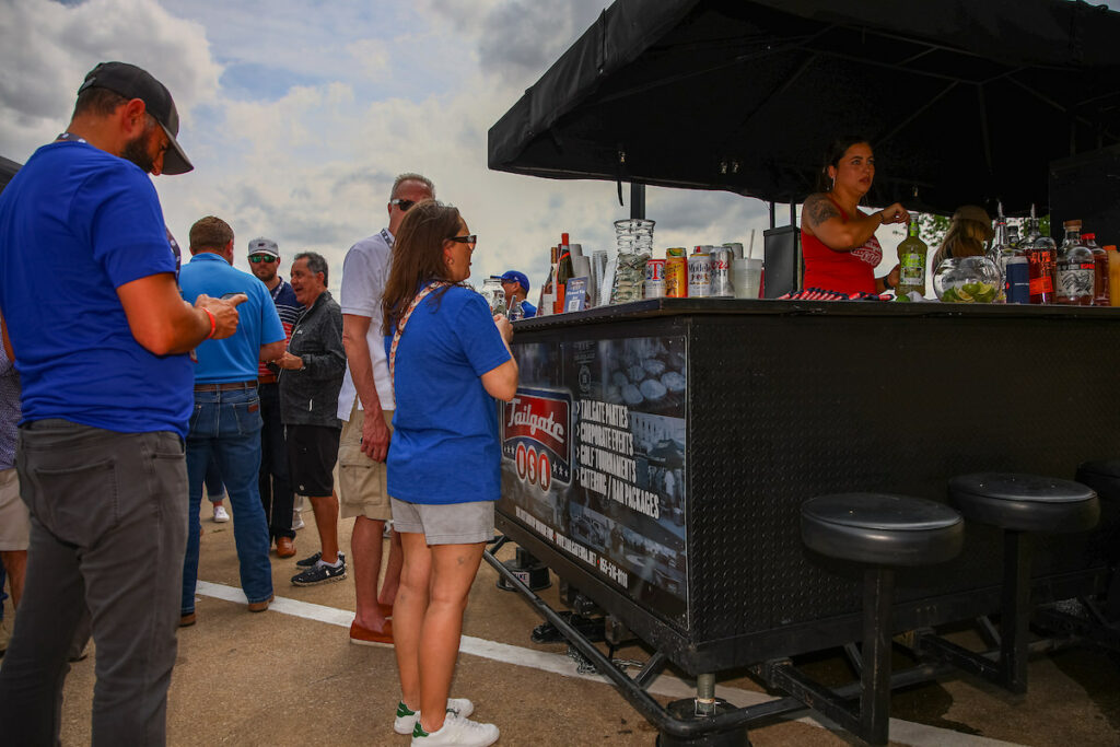 DALLAS, TX - March 27: North Texas Built chapter holds their Texas Rangers Opening Day event at Globe Life Field on March 27, Dallas, Texas. (Photo by Aric Becker)