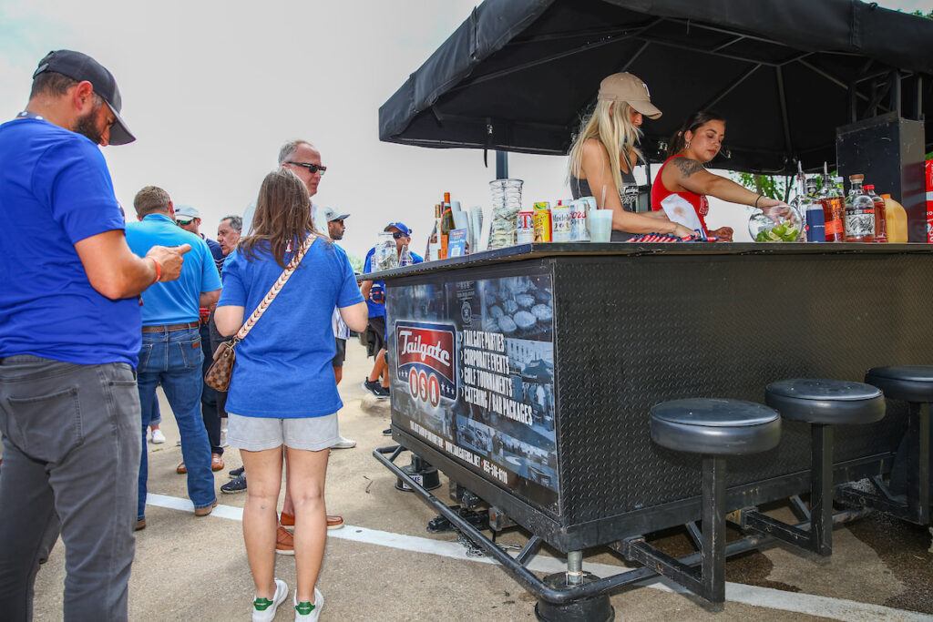 DALLAS, TX - March 27: North Texas Built chapter holds their Texas Rangers Opening Day event at Globe Life Field on March 27, Dallas, Texas. (Photo by Aric Becker)
