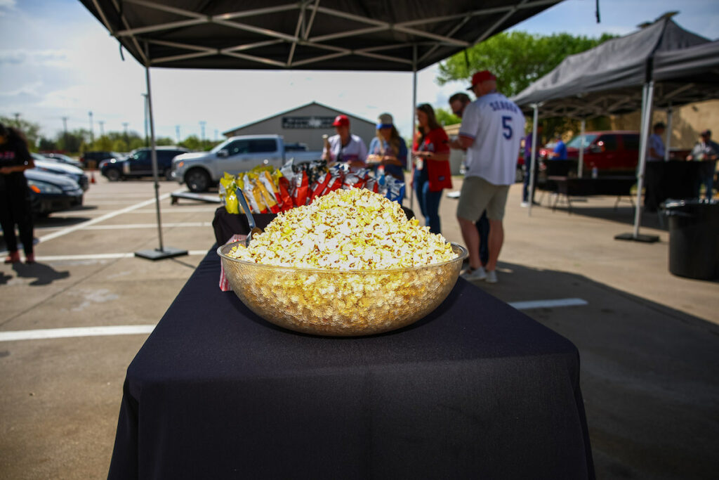 DALLAS, TX - March 27: North Texas Built chapter holds their Texas Rangers Opening Day event at Globe Life Field on March 27, Dallas, Texas. (Photo by Aric Becker)