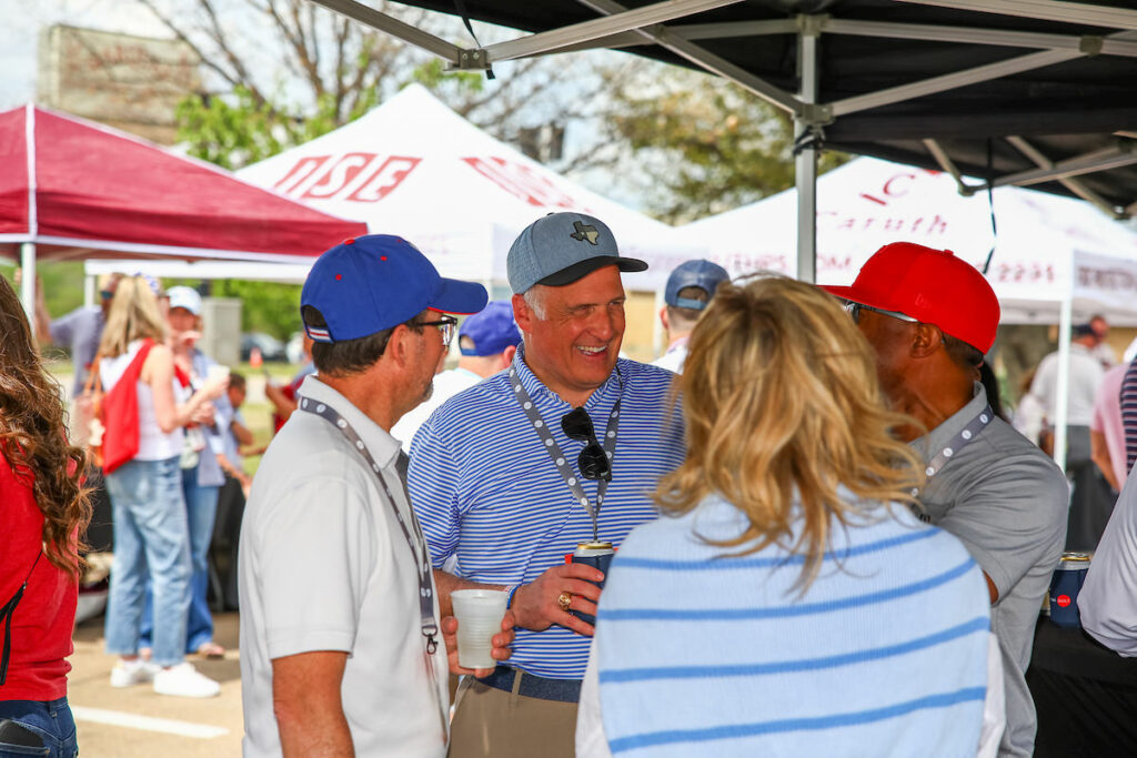 DALLAS, TX - March 27: North Texas Built chapter holds their Texas Rangers Opening Day event at Globe Life Field on March 27, Dallas, Texas. (Photo by Aric Becker)