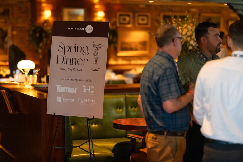 DALLAS, TX - MAY 13: Built North Texas chapter holds their Spring Dinner event at Jack & Harry’s  on May 13, Dallas, Texas. (Photo by Aric Becker)