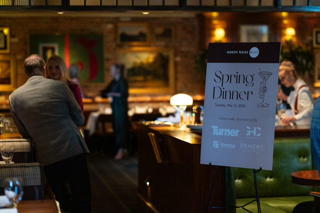 DALLAS, TX - MAY 13: Built North Texas chapter holds their Spring Dinner event at Jack & Harry’s  on May 13, Dallas, Texas. (Photo by Aric Becker)