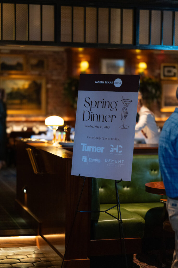 DALLAS, TX - MAY 13: Built North Texas chapter holds their Spring Dinner event at Jack & Harry’s  on May 13, Dallas, Texas. (Photo by Aric Becker)