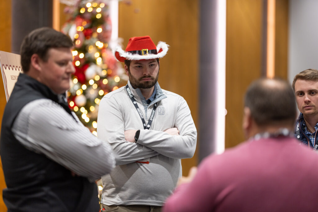 DALLAS, TX - DECEMBER 3: North Texas Built chapter holds their Holiday party at HOAR Construction office on December 3, Dallas, Texas. (Photo by Aric Becker)