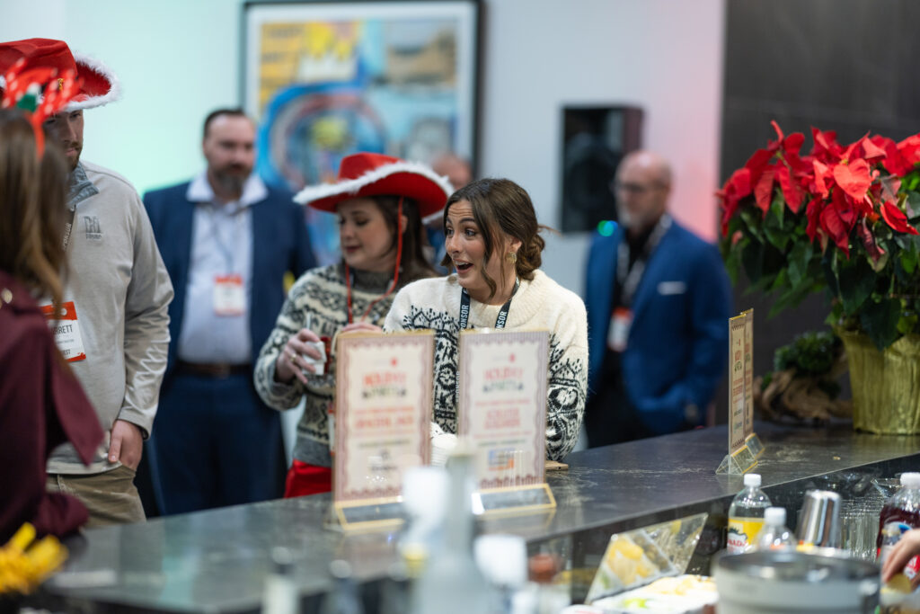 DALLAS, TX - DECEMBER 3: North Texas Built chapter holds their Holiday party at HOAR Construction office on December 3, Dallas, Texas. (Photo by Aric Becker)