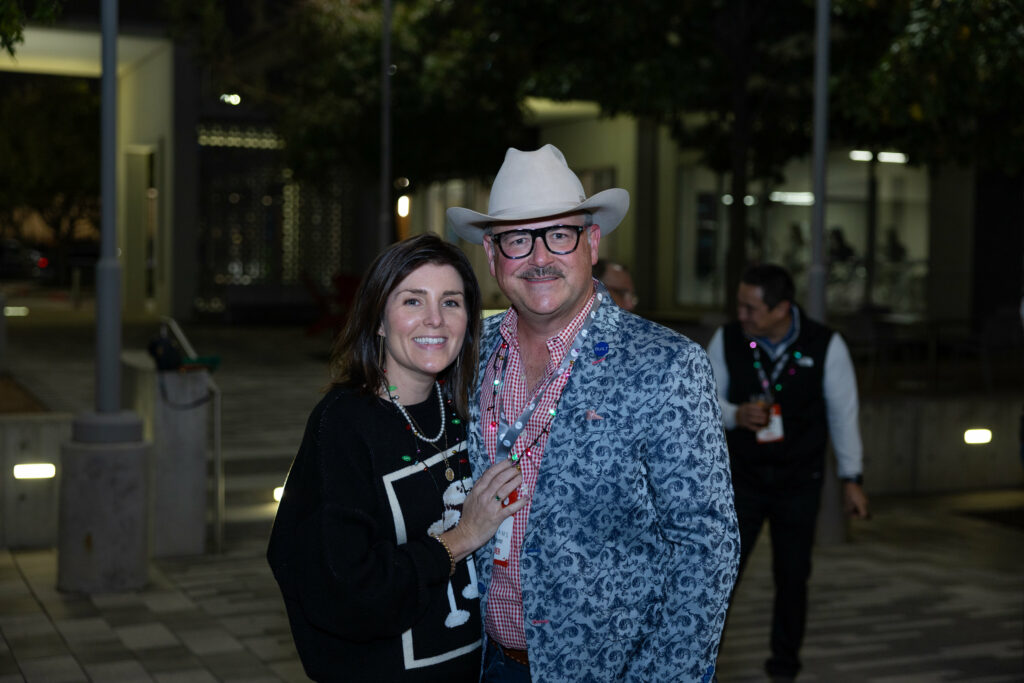 DALLAS, TX - DECEMBER 3: North Texas Built chapter holds their Holiday party at HOAR Construction office on December 3, Dallas, Texas. (Photo by Aric Becker)