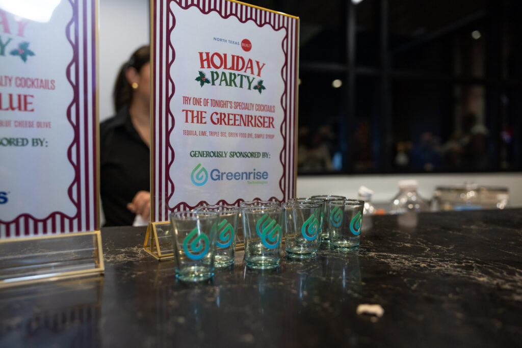 DALLAS, TX - DECEMBER 3: North Texas Built chapter holds their Holiday party at HOAR Construction office on December 3, Dallas, Texas. (Photo by Aric Becker)