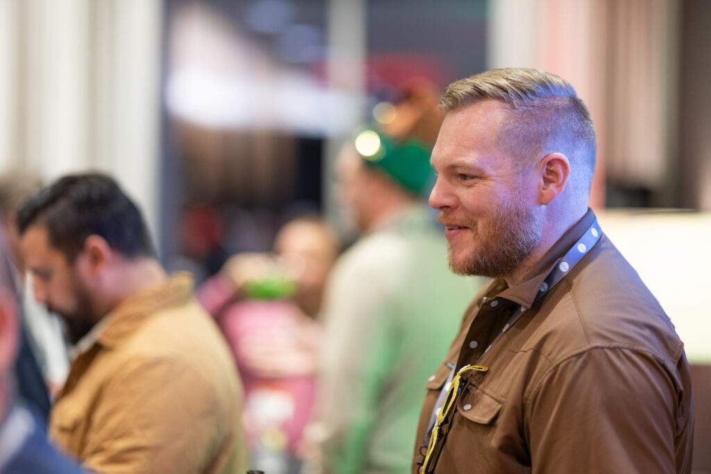DALLAS, TX - DECEMBER 3: North Texas Built chapter holds their Holiday party at HOAR Construction office on December 3, Dallas, Texas. (Photo by Aric Becker)