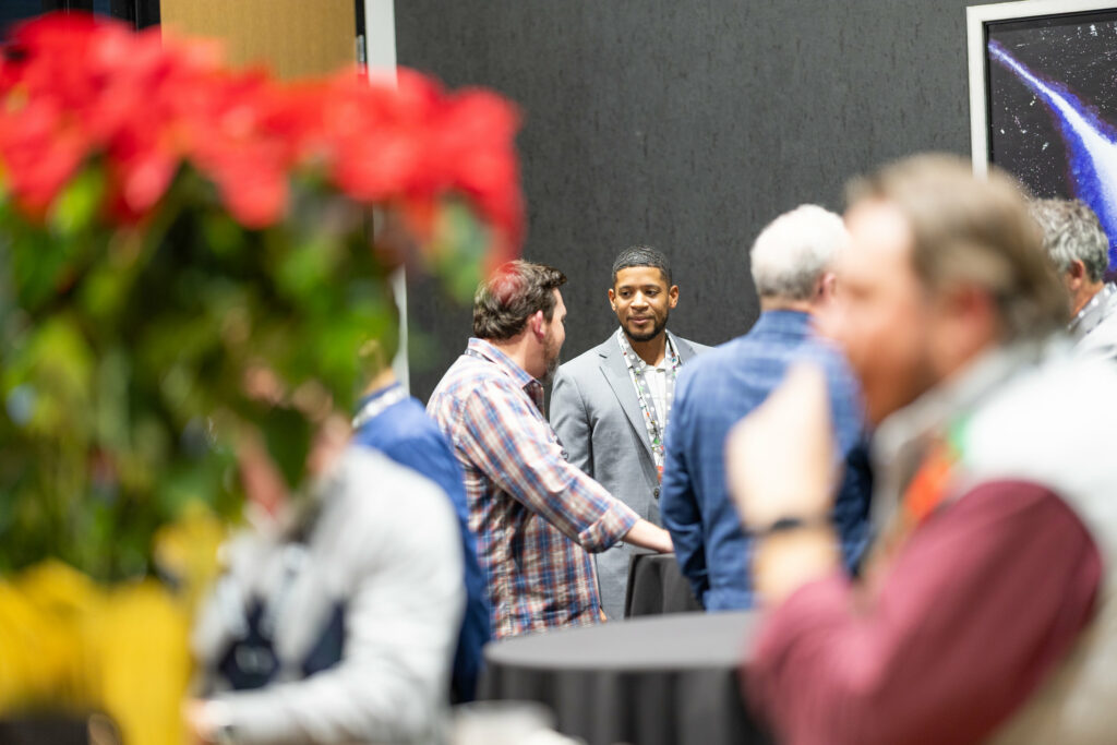 DALLAS, TX - DECEMBER 3: North Texas Built chapter holds their Holiday party at HOAR Construction office on December 3, Dallas, Texas. (Photo by Aric Becker)