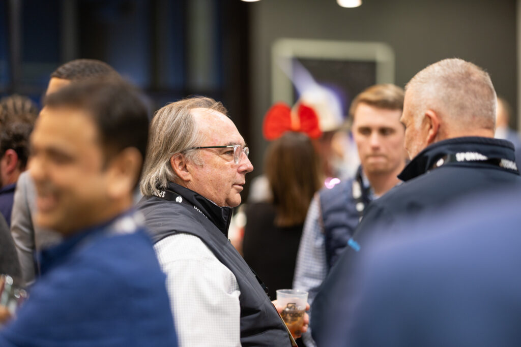 DALLAS, TX - DECEMBER 3: North Texas Built chapter holds their Holiday party at HOAR Construction office on December 3, Dallas, Texas. (Photo by Aric Becker)