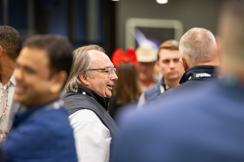 DALLAS, TX - DECEMBER 3: North Texas Built chapter holds their Holiday party at HOAR Construction office on December 3, Dallas, Texas. (Photo by Aric Becker)