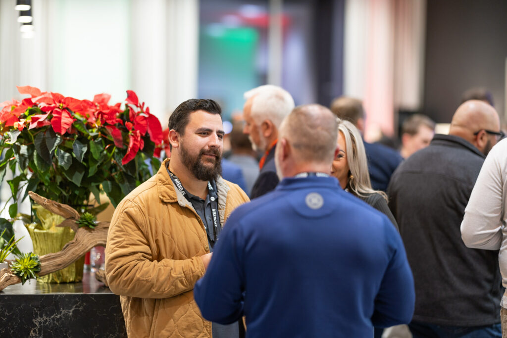 DALLAS, TX - DECEMBER 3: North Texas Built chapter holds their Holiday party at HOAR Construction office on December 3, Dallas, Texas. (Photo by Aric Becker)