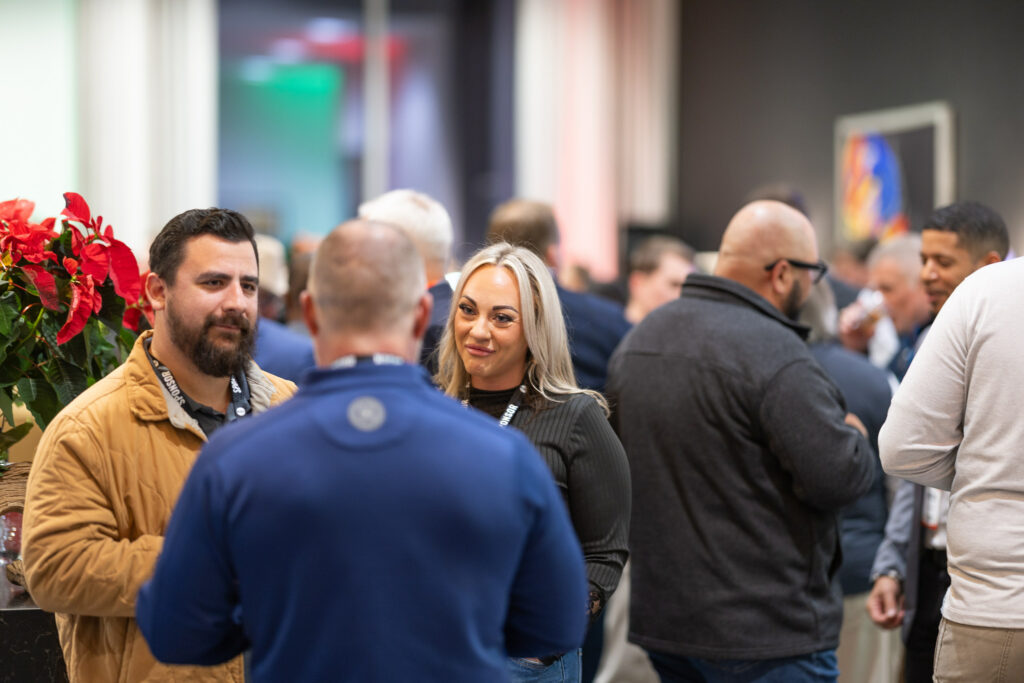 DALLAS, TX - DECEMBER 3: North Texas Built chapter holds their Holiday party at HOAR Construction office on December 3, Dallas, Texas. (Photo by Aric Becker)