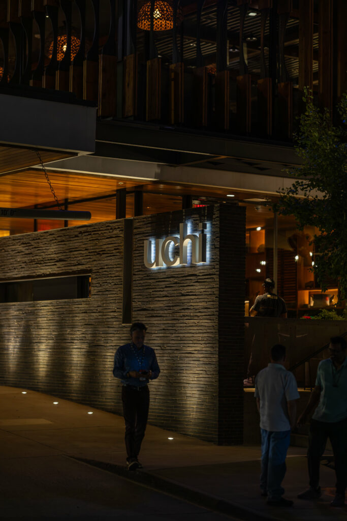 DALLAS, TX - OCTOBER 8: North Texas Built chapter holds their dinner event at Uchiba on October 8, Dallas, Texas. (Photo by Aric Becker)