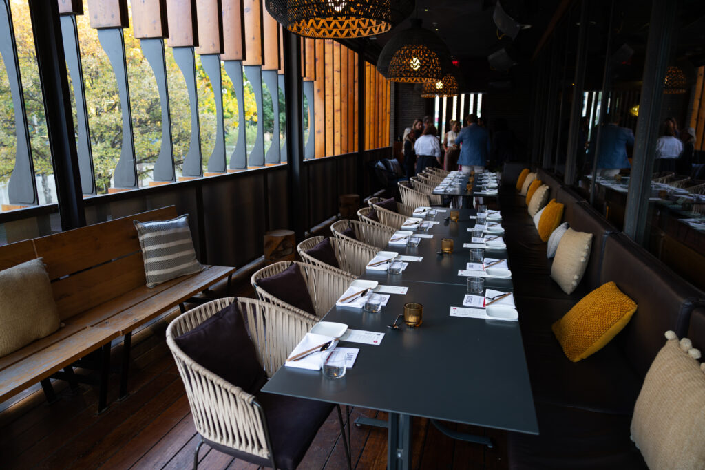 DALLAS, TX - OCTOBER 8: North Texas Built chapter holds their dinner event at Uchiba on October 8, Dallas, Texas. (Photo by Aric Becker)