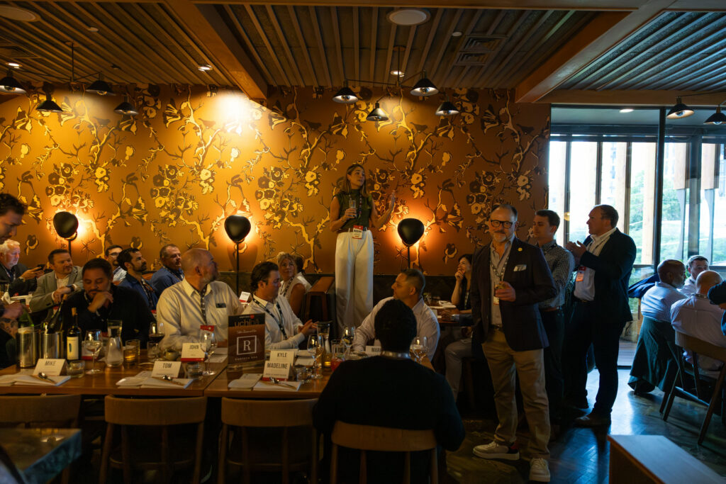 DALLAS, TX - OCTOBER 8: North Texas Built chapter holds their dinner event at Uchiba on October 8, Dallas, Texas. (Photo by Aric Becker)