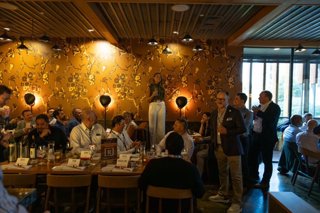 DALLAS, TX - OCTOBER 8: North Texas Built chapter holds their dinner event at Uchiba on October 8, Dallas, Texas. (Photo by Aric Becker)