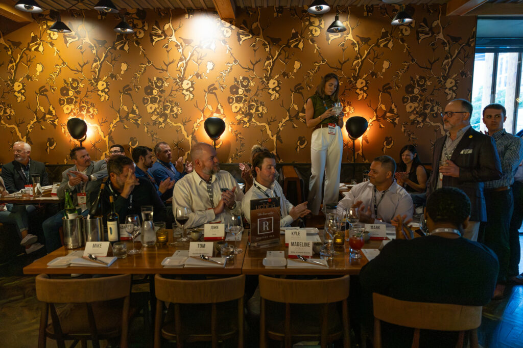 DALLAS, TX - OCTOBER 8: North Texas Built chapter holds their dinner event at Uchiba on October 8, Dallas, Texas. (Photo by Aric Becker)
