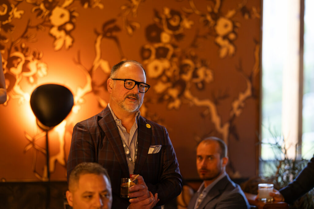 DALLAS, TX - OCTOBER 8: North Texas Built chapter holds their dinner event at Uchiba on October 8, Dallas, Texas. (Photo by Aric Becker)