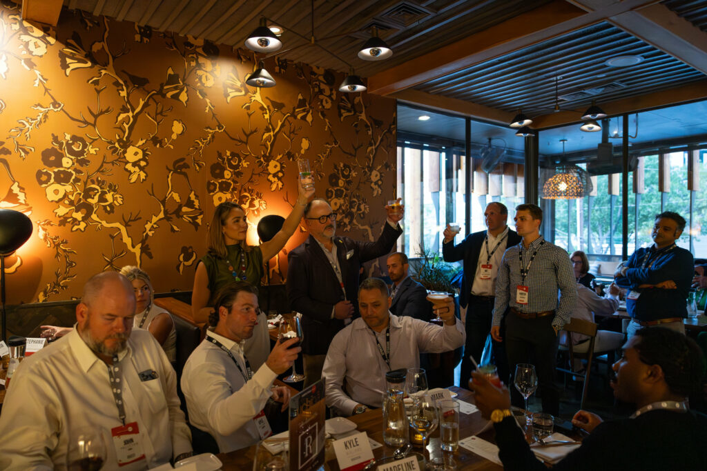 DALLAS, TX - OCTOBER 8: North Texas Built chapter holds their dinner event at Uchiba on October 8, Dallas, Texas. (Photo by Aric Becker)