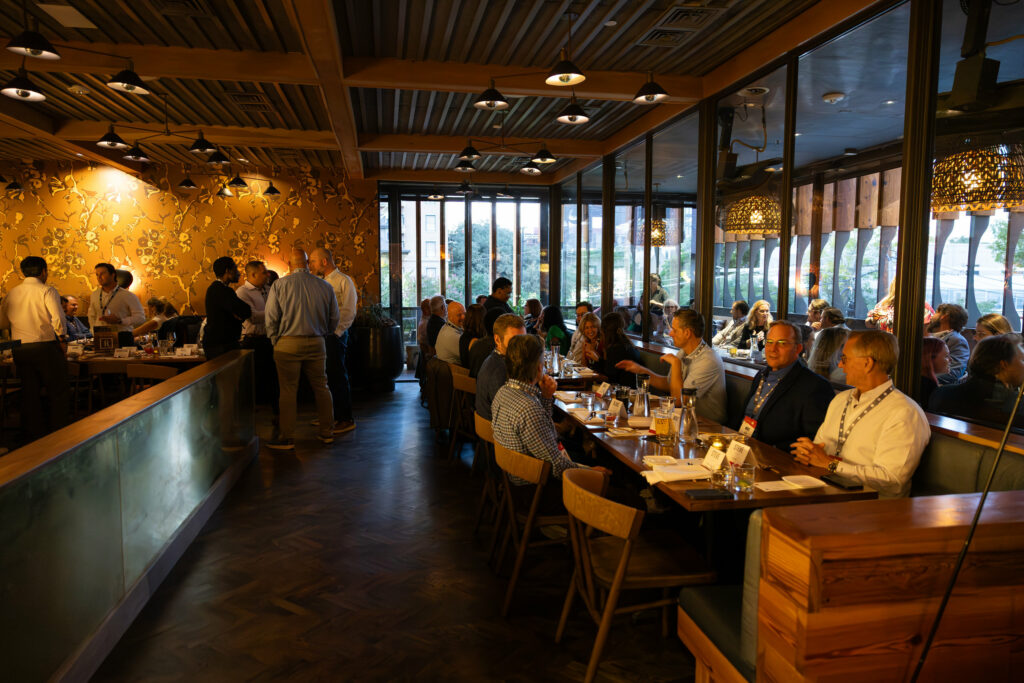 DALLAS, TX - OCTOBER 8: North Texas Built chapter holds their dinner event at Uchiba on October 8, Dallas, Texas. (Photo by Aric Becker)