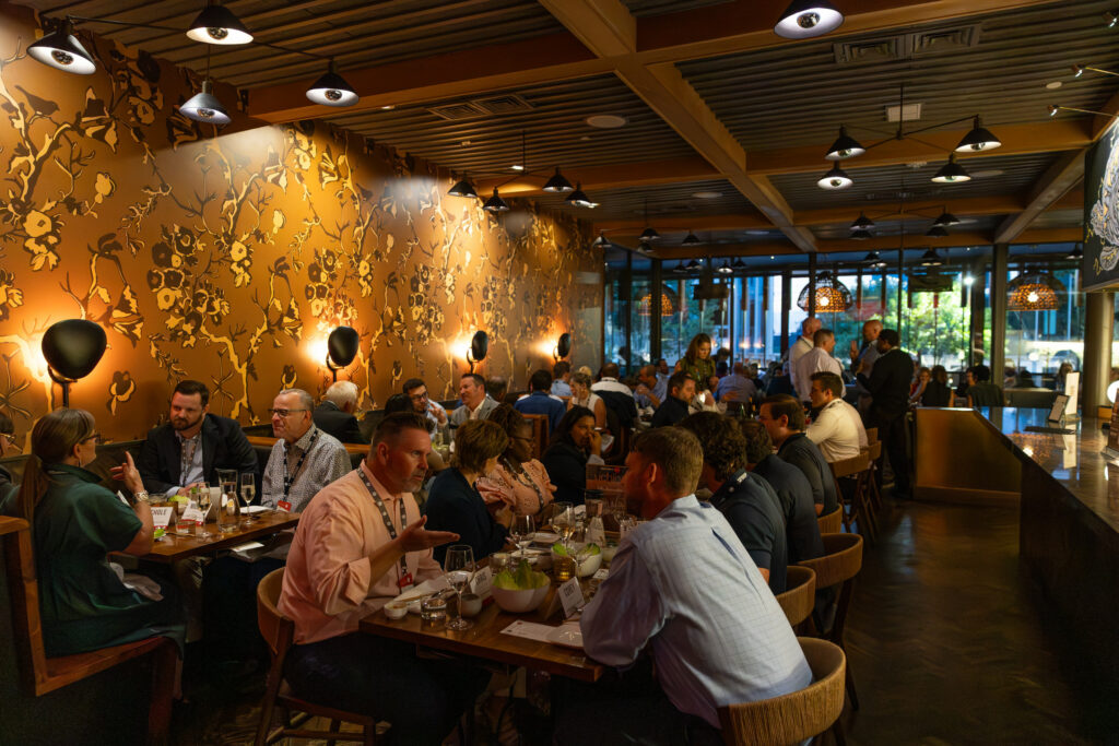DALLAS, TX - OCTOBER 8: North Texas Built chapter holds their dinner event at Uchiba on October 8, Dallas, Texas. (Photo by Aric Becker)