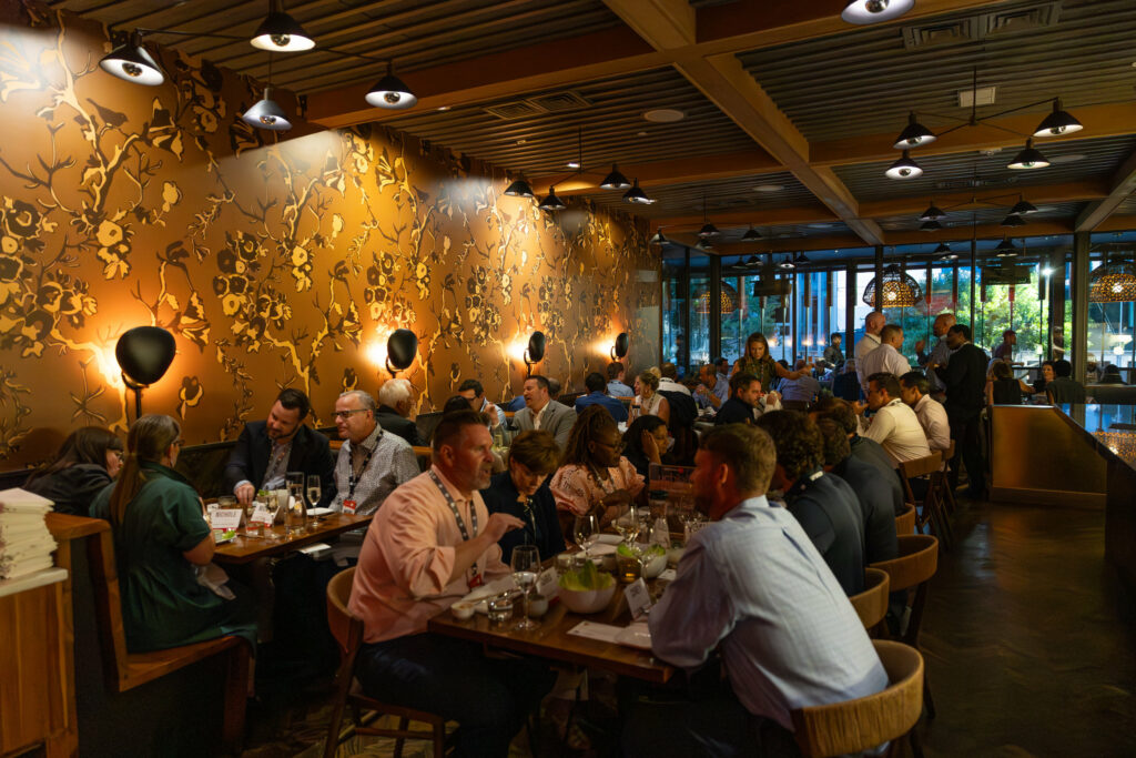DALLAS, TX - OCTOBER 8: North Texas Built chapter holds their dinner event at Uchiba on October 8, Dallas, Texas. (Photo by Aric Becker)