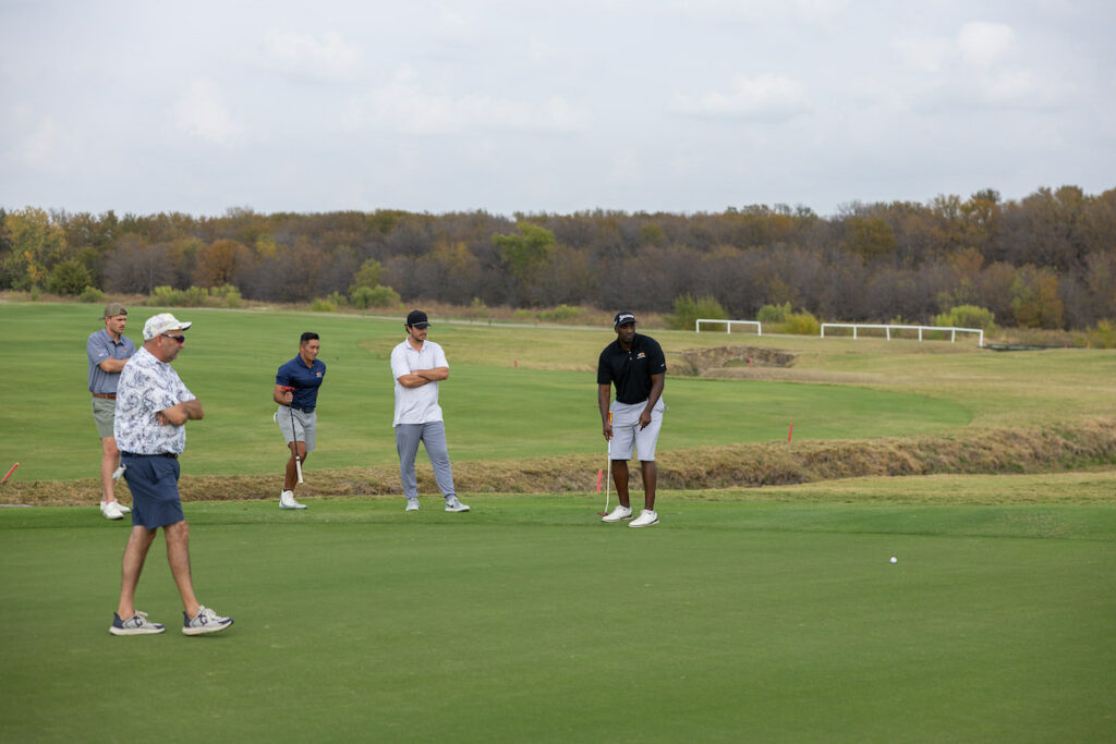 DALLAS, TX - NOVEMBER 19: North Texas Built cha[pter holds their annual golf tournament at The Tribute Golf Links on November 19, Dallas, Texas. (Photo by Aric Becker)