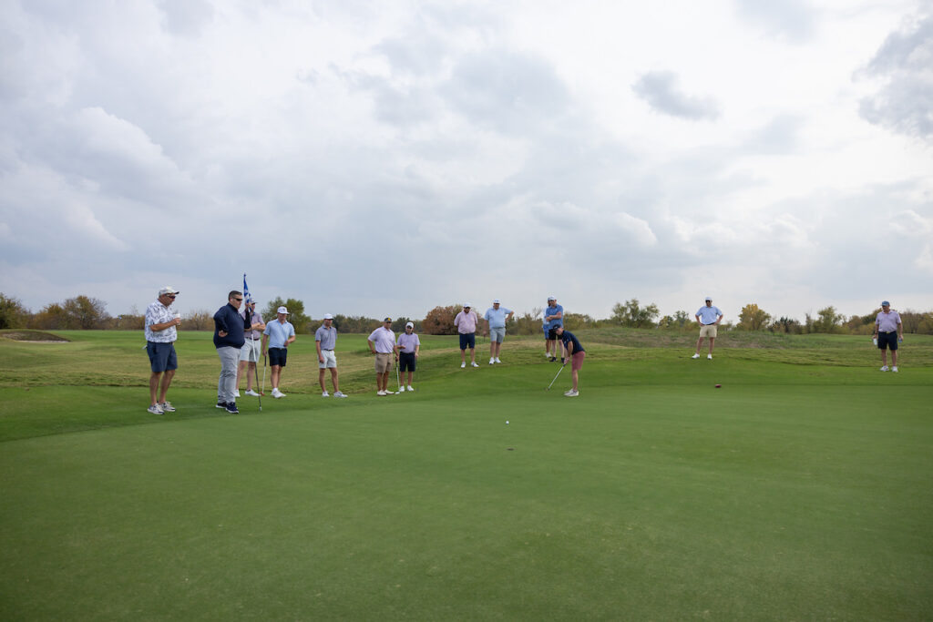 DALLAS, TX - NOVEMBER 19: North Texas Built cha[pter holds their annual golf tournament at The Tribute Golf Links on November 19, Dallas, Texas. (Photo by Aric Becker)