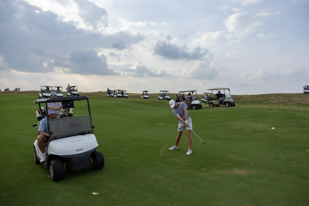 DALLAS, TX - NOVEMBER 19: North Texas Built cha[pter holds their annual golf tournament at The Tribute Golf Links on November 19, Dallas, Texas. (Photo by Aric Becker)