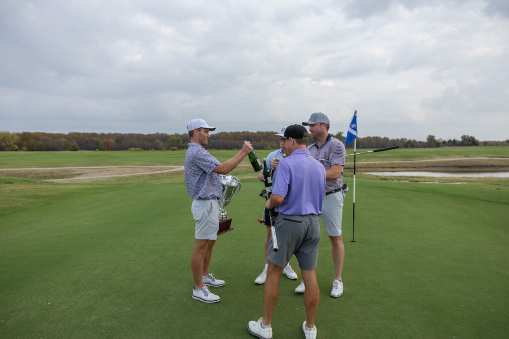 DALLAS, TX - NOVEMBER 19: North Texas Built cha[pter holds their annual golf tournament at The Tribute Golf Links on November 19, Dallas, Texas. (Photo by Aric Becker)