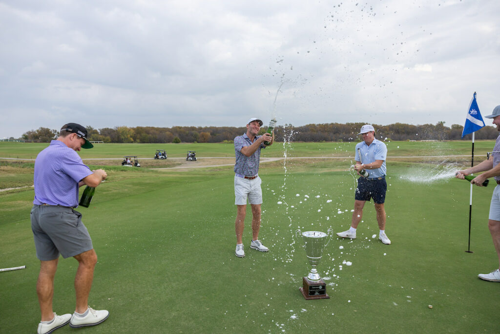 DALLAS, TX - NOVEMBER 19: North Texas Built cha[pter holds their annual golf tournament at The Tribute Golf Links on November 19, Dallas, Texas. (Photo by Aric Becker)