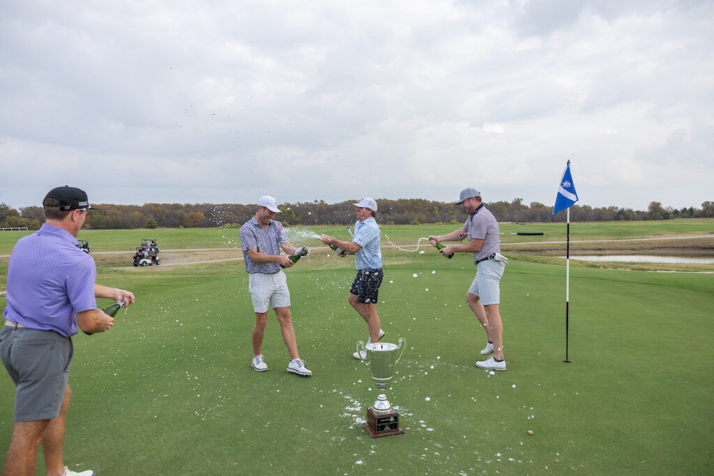 DALLAS, TX - NOVEMBER 19: North Texas Built cha[pter holds their annual golf tournament at The Tribute Golf Links on November 19, Dallas, Texas. (Photo by Aric Becker)