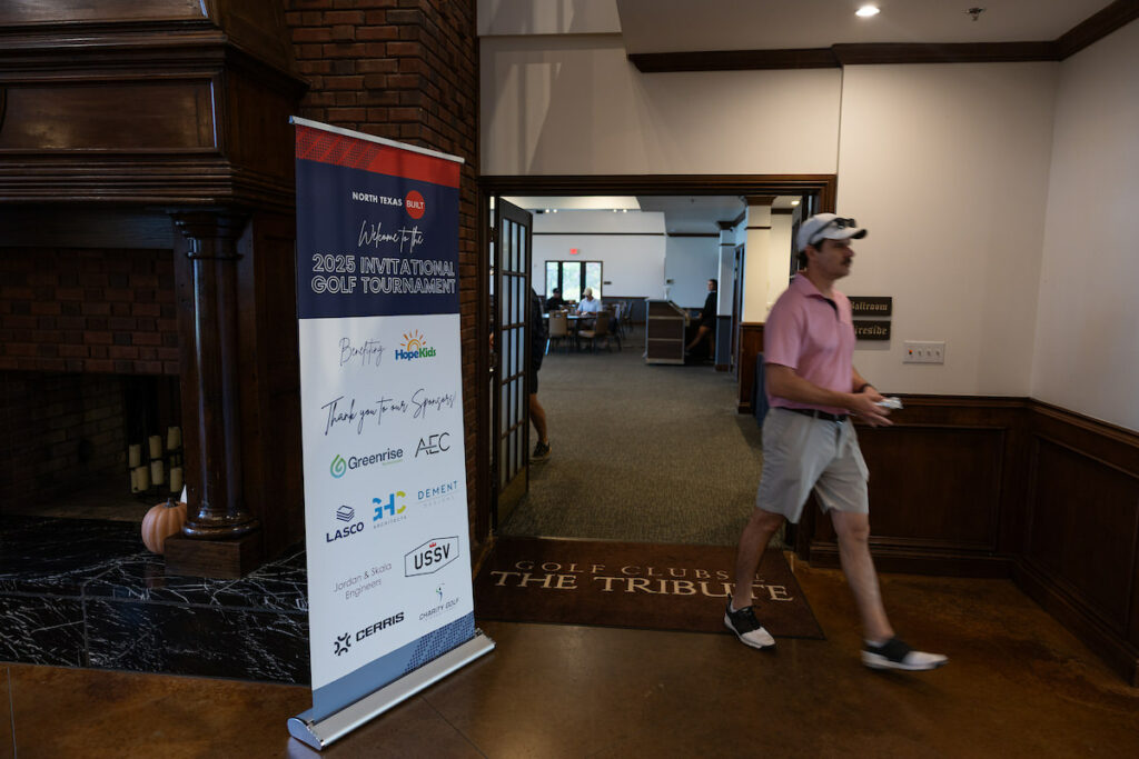 DALLAS, TX - NOVEMBER 19: North Texas Built cha[pter holds their annual golf tournament at The Tribute Golf Links on November 19, Dallas, Texas. (Photo by Aric Becker)