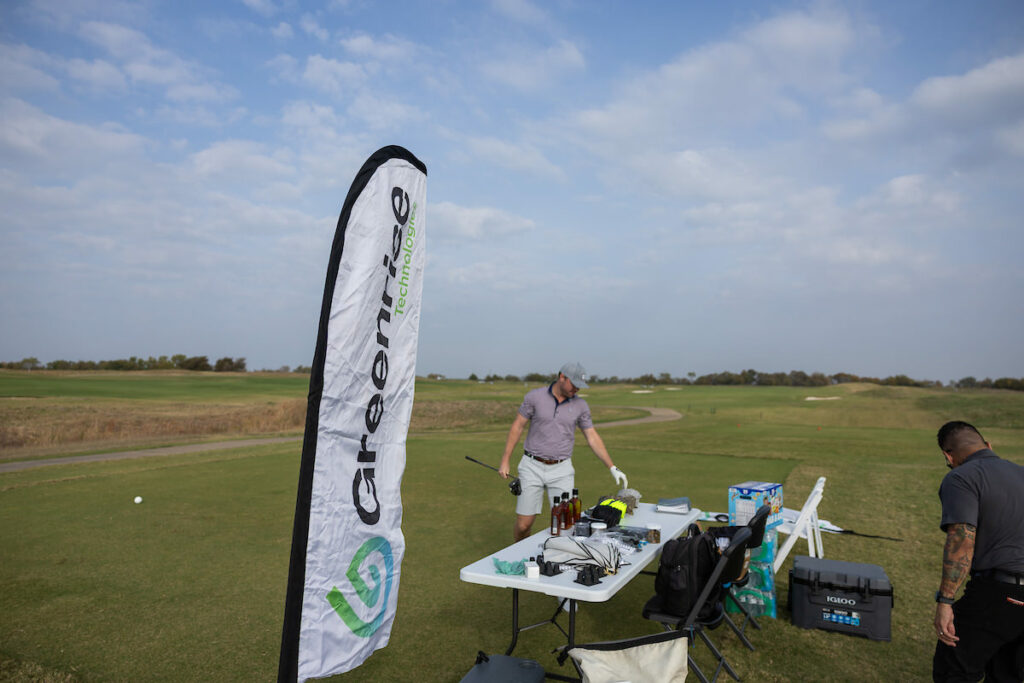 DALLAS, TX - NOVEMBER 19: North Texas Built cha[pter holds their annual golf tournament at The Tribute Golf Links on November 19, Dallas, Texas. (Photo by Aric Becker)