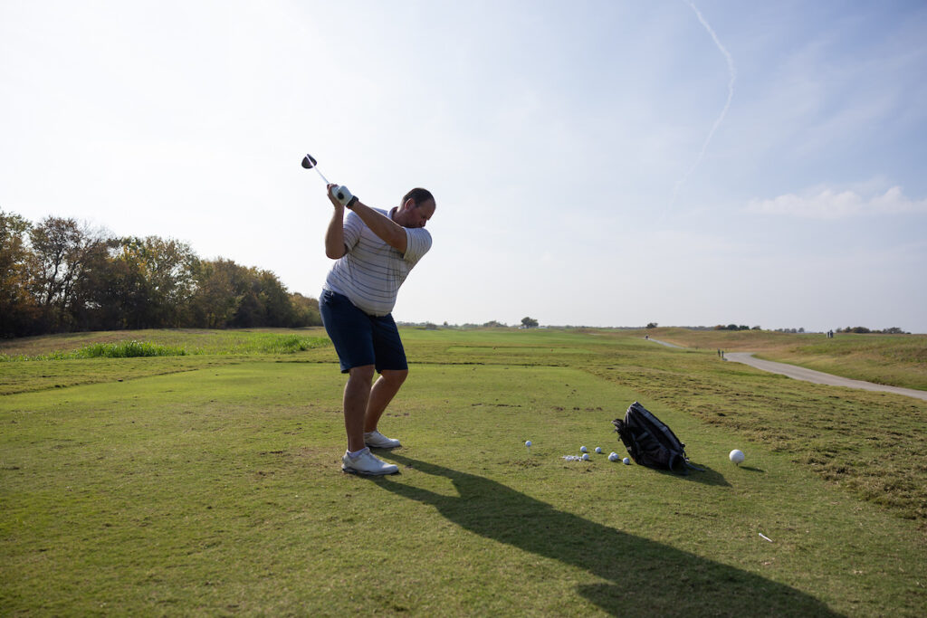 DALLAS, TX - NOVEMBER 19: North Texas Built cha[pter holds their annual golf tournament at The Tribute Golf Links on November 19, Dallas, Texas. (Photo by Aric Becker)