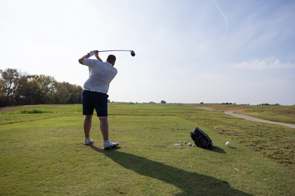 DALLAS, TX - NOVEMBER 19: North Texas Built cha[pter holds their annual golf tournament at The Tribute Golf Links on November 19, Dallas, Texas. (Photo by Aric Becker)