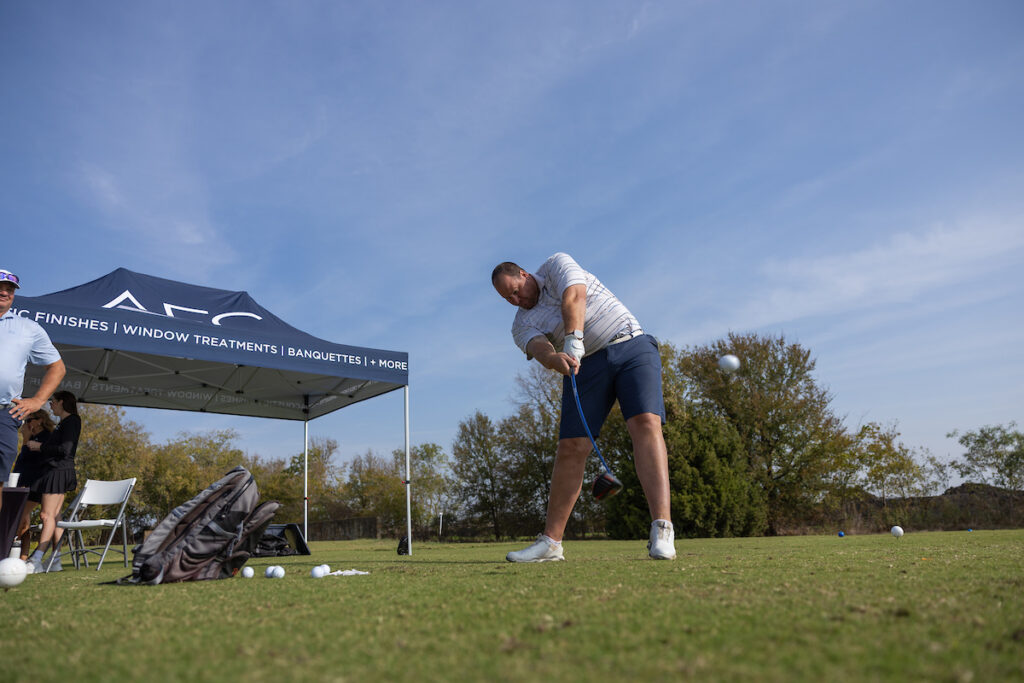 DALLAS, TX - NOVEMBER 19: North Texas Built cha[pter holds their annual golf tournament at The Tribute Golf Links on November 19, Dallas, Texas. (Photo by Aric Becker)