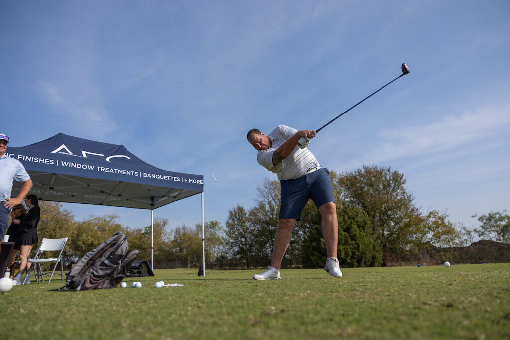 DALLAS, TX - NOVEMBER 19: North Texas Built cha[pter holds their annual golf tournament at The Tribute Golf Links on November 19, Dallas, Texas. (Photo by Aric Becker)