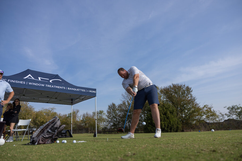 DALLAS, TX - NOVEMBER 19: North Texas Built cha[pter holds their annual golf tournament at The Tribute Golf Links on November 19, Dallas, Texas. (Photo by Aric Becker)