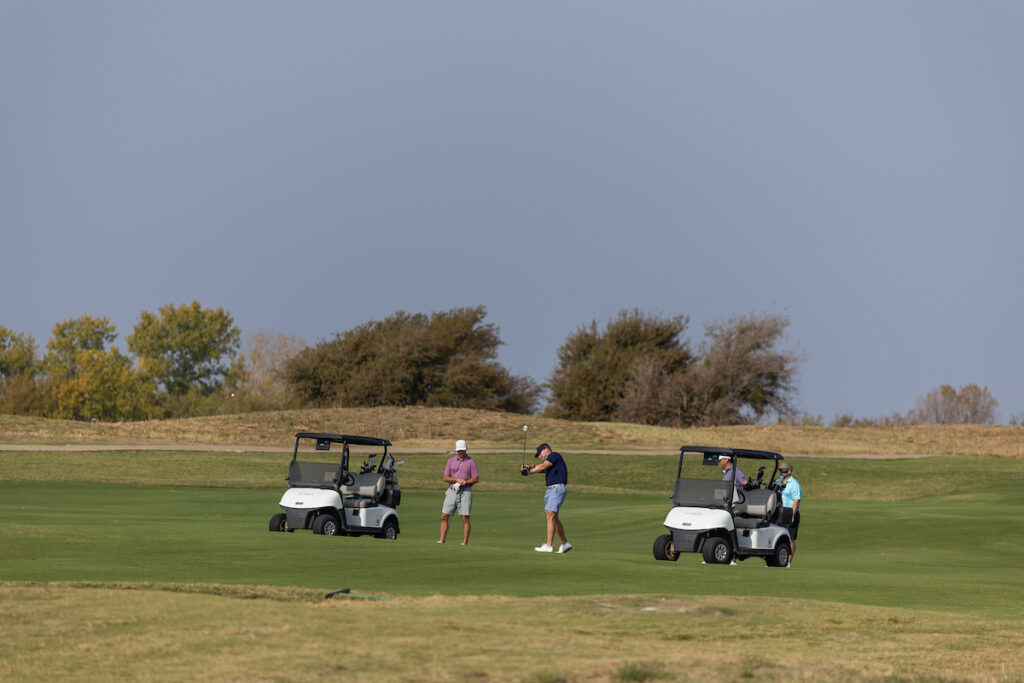 DALLAS, TX - NOVEMBER 19: North Texas Built cha[pter holds their annual golf tournament at The Tribute Golf Links on November 19, Dallas, Texas. (Photo by Aric Becker)