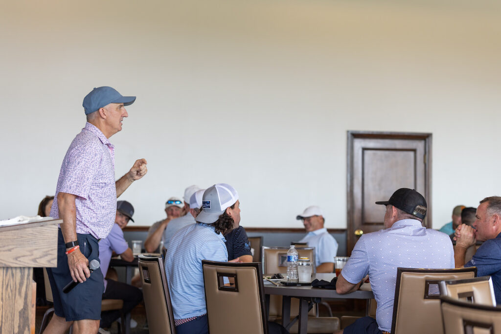 DALLAS, TX - NOVEMBER 19: North Texas Built cha[pter holds their annual golf tournament at The Tribute Golf Links on November 19, Dallas, Texas. (Photo by Aric Becker)
