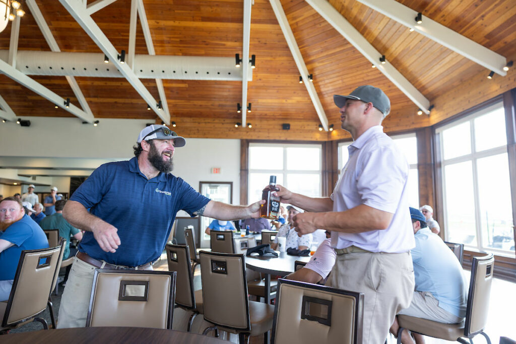 DALLAS, TX - NOVEMBER 19: North Texas Built cha[pter holds their annual golf tournament at The Tribute Golf Links on November 19, Dallas, Texas. (Photo by Aric Becker)