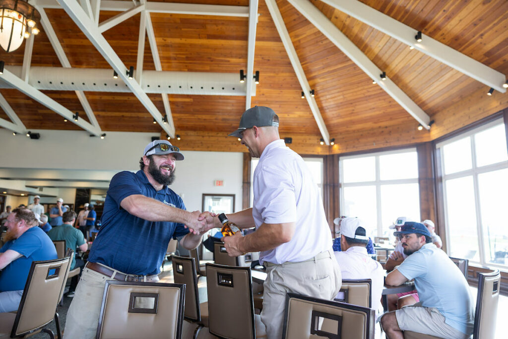 DALLAS, TX - NOVEMBER 19: North Texas Built cha[pter holds their annual golf tournament at The Tribute Golf Links on November 19, Dallas, Texas. (Photo by Aric Becker)