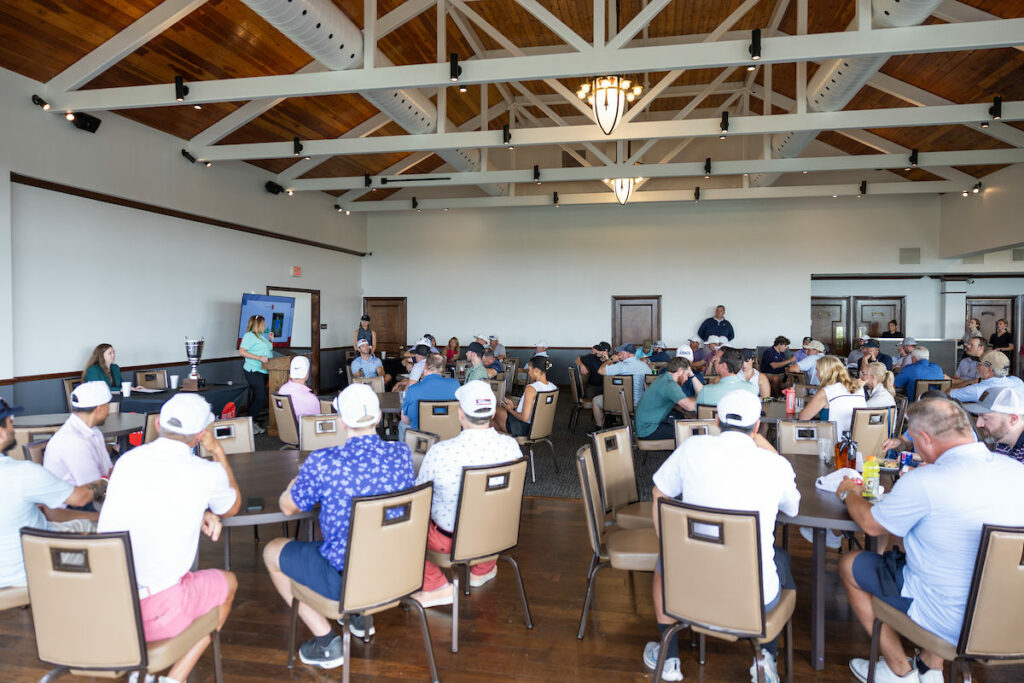 DALLAS, TX - NOVEMBER 19: North Texas Built cha[pter holds their annual golf tournament at The Tribute Golf Links on November 19, Dallas, Texas. (Photo by Aric Becker)