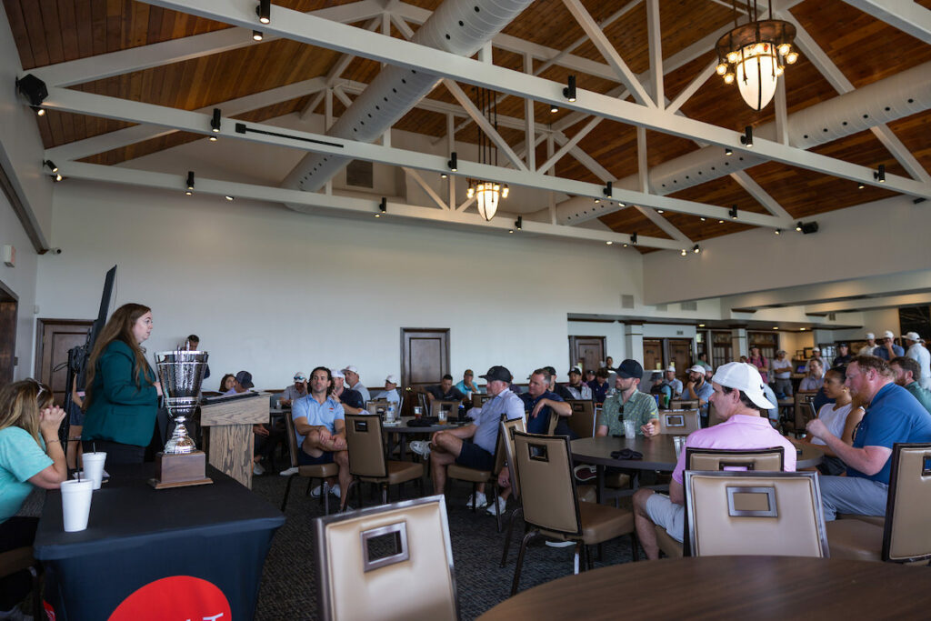 DALLAS, TX - NOVEMBER 19: North Texas Built cha[pter holds their annual golf tournament at The Tribute Golf Links on November 19, Dallas, Texas. (Photo by Aric Becker)