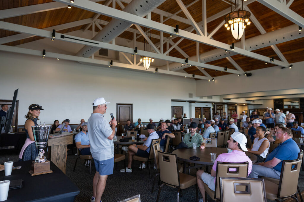 DALLAS, TX - NOVEMBER 19: North Texas Built cha[pter holds their annual golf tournament at The Tribute Golf Links on November 19, Dallas, Texas. (Photo by Aric Becker)