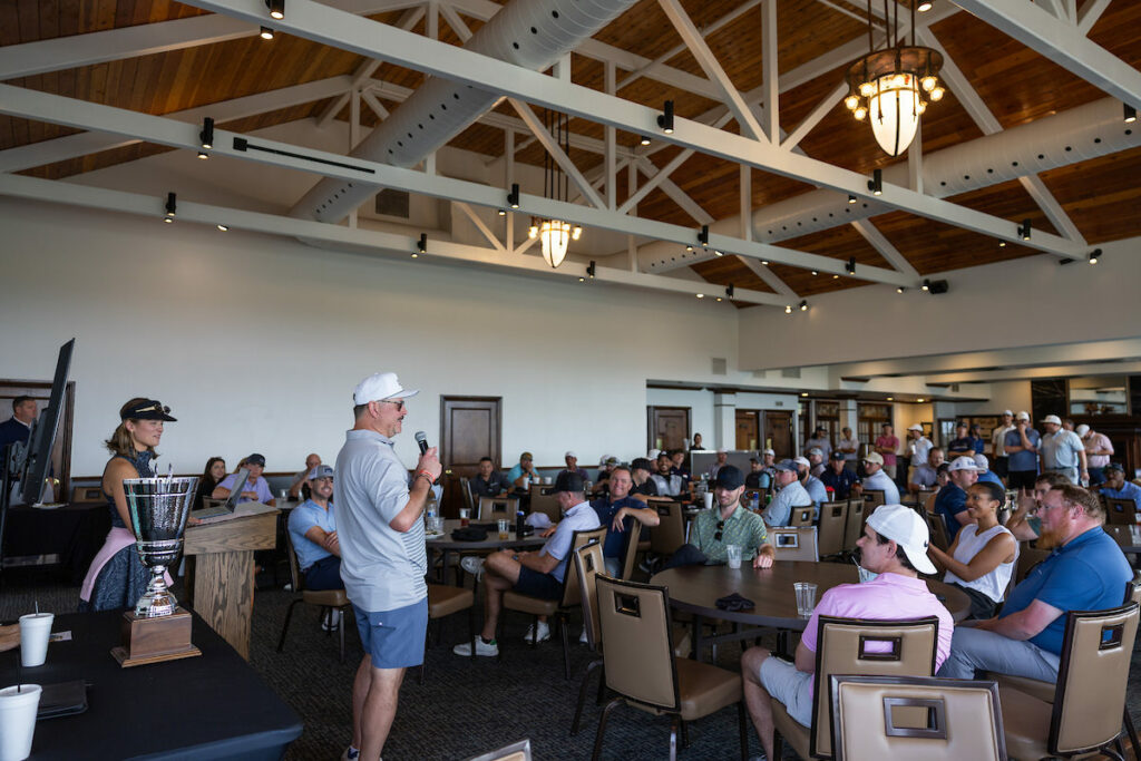 DALLAS, TX - NOVEMBER 19: North Texas Built cha[pter holds their annual golf tournament at The Tribute Golf Links on November 19, Dallas, Texas. (Photo by Aric Becker)